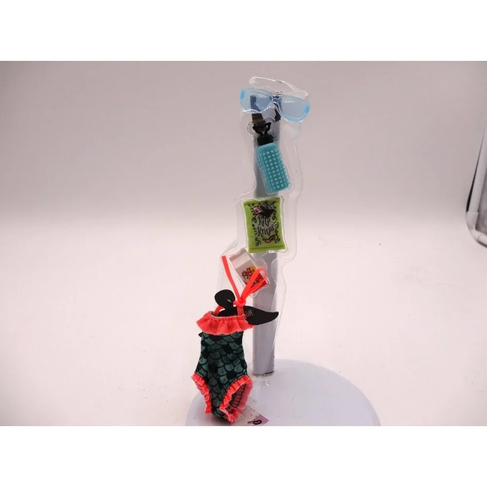 Monster High Lagoona Blue Accessories Swim Suit Glasses‎ Drink Bottle more